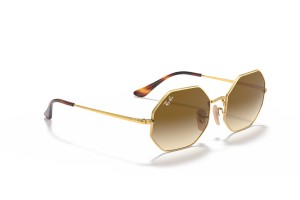 RAY-BAN RB1972 Octagon Arista Gold, világos barna lencse
