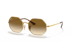 RAY-BAN RB1972 Octagon Arista Gold, világos barna lencse