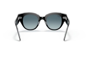 RAY-BAN RB2192 ROUNDABOUT - fekete/átlátszó kék