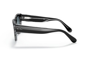 RAY-BAN RB2192 ROUNDABOUT - fekete/átlátszó kék