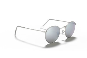 RAY-BAN RB3447 019/30 ezüst Round Metal napszemüveg