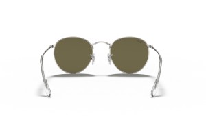 RAY-BAN RB3447 019/30 ezüst Round Metal napszemüveg