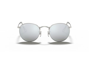 RAY-BAN RB3447 019/30 ezüst Round Metal napszemüveg