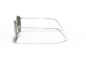 RAY-BAN RB3447 019/30 ezüst Round Metal napszemüveg