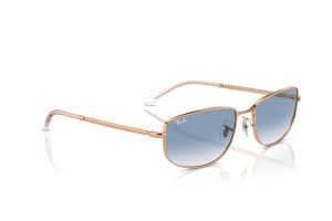 Ray-Ban RB3732 rózsaarany, clear lencse, kék tükrös