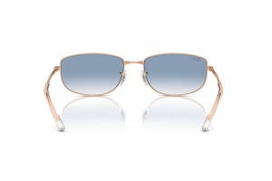 Ray-Ban RB3732 rózsaarany, clear lencse, kék tükrös