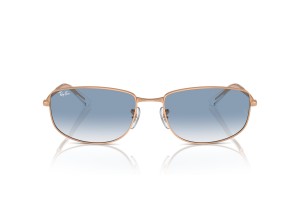 Ray-Ban RB3732 rózsaarany, clear lencse, kék tükrös