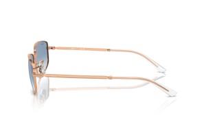 Ray-Ban RB3732 rózsaarany, clear lencse, kék tükrös