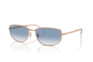 Ray-Ban RB3732 rózsaarany, clear lencse, kék tükrös
