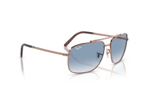 RAY-BAN RB3796 Rose Gold kék lencsés napszemüveg