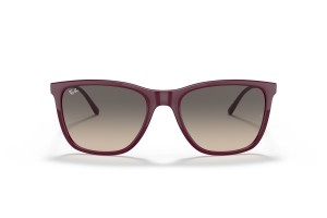 Ray-Ban RB4344 – vörös keret, világosszürke gradiens