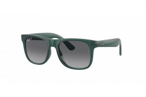Ray-Ban RJ9069S Junior Justin Opal Green Grey polarizált