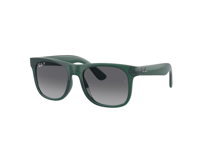 Ray-Ban RJ9069S Junior Justin Opal Green Grey polarizált
