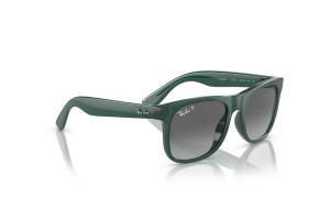 Ray-Ban RJ9069S Junior Justin Opal Green Grey polarizált