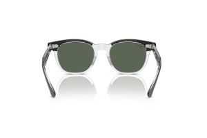 Ray-Ban RJ9098S gyermek napszemüveg - fekete/átlátszó