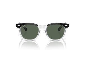 Ray-Ban RJ9098S gyermek napszemüveg - fekete/átlátszó