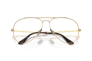 Ray-Ban RX8789 AVIATOR TITANIUM Light Brown szemüveg