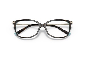 TIFFANY TF2221 8134 Havana szemüveg Tiffany kék demo lencse