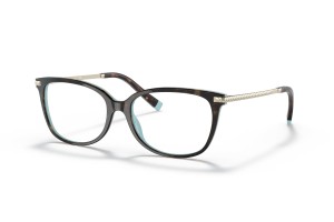 TIFFANY TF2221 8134 Havana szemüveg Tiffany kék demo lencse
