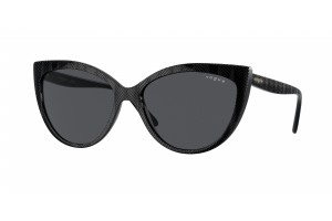 Vogue VO5484S Black Dark Grey női napszemüveg