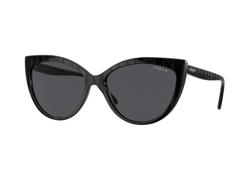 Vogue VO5484S Black Dark Grey női napszemüveg