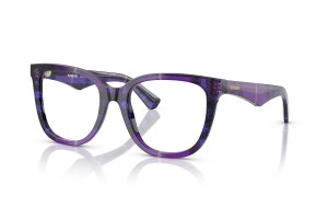 BURBERRY BE2415 Check Violet szemüveg - demo lencse