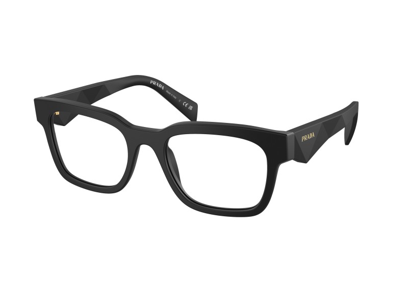 PRADA PR A10V Matte Black demo lencse szemüveg