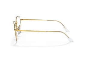 Ray-Ban RX6448 3104 hexagonális fehér demo lencse