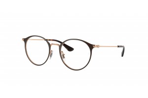 Ray-Ban RY1053 4092 Brown On Rose Gold DEMO LENS gyermek szemüveg