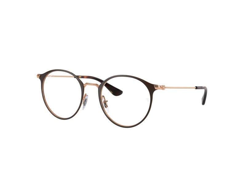 Ray-Ban RY1053 4092 Brown On Rose Gold gyermek DEMO lencse
