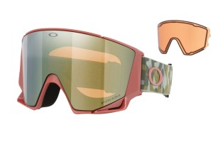Oakley Flow Scape 0OO7147-23 Pink PRIZM Sage Gold lencse