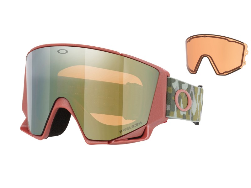 Oakley Flow Scape 0OO7147-23 Pink PRIZM Sage Gold lencse