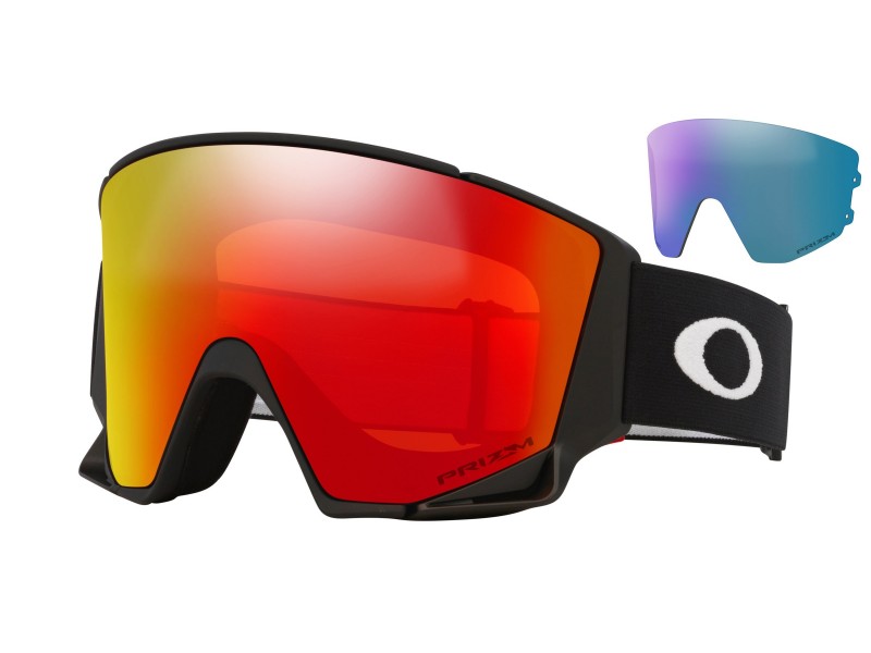 Oakley Flow Scape L 0OO7145 matt fekete síszemüveg