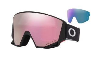 Oakley 0OO7147 05 FLOW SCAPE M MATTE BLACK PRIZM ROSE GOLD IRIDIUM/PRIZM ICED síszemüveg