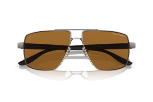 Armani Exchange AX2037S matt gunmetal, polarizált barna