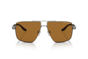 Armani Exchange AX2037S matt gunmetal, polarizált barna