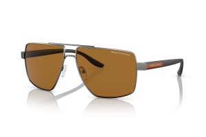 Armani Exchange AX2037S matt gunmetal, polarizált barna