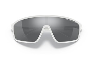 Armani Exchange AX4119S matt fehér napszemüveg, szürke tükrös