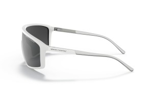 Armani Exchange AX4119S matt fehér napszemüveg, szürke tükrös
