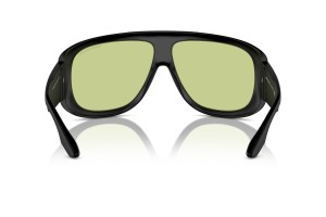 Armani Exchange AX4143SU, matt fekete, világoszöld lencse