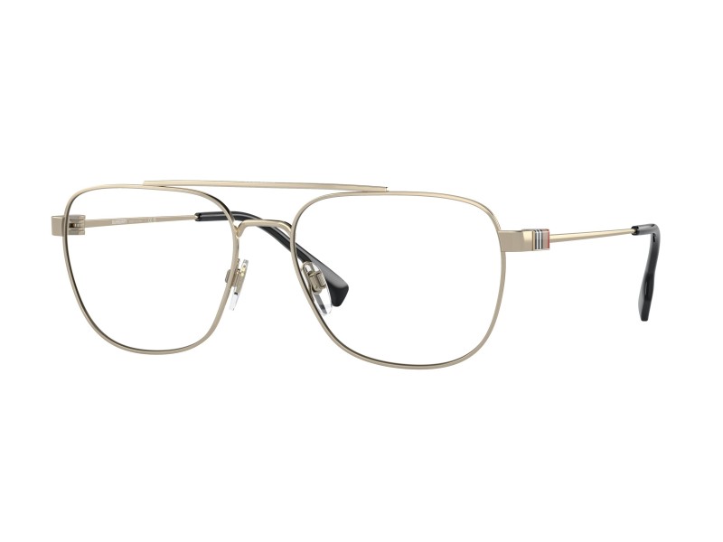 BURBERRY BE1377 MICHAEL Light Gold demo lencse