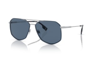 Burberry BE3139 OZWALD Silver/Blue napszemüveg