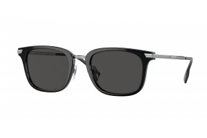 Burberry BE4395 PETER napszemüveg - Black/Dark Grey