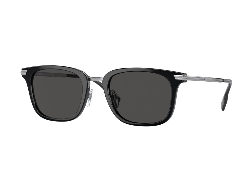 Burberry BE4395 PETER napszemüveg - Black/Dark Grey