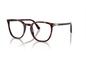 PERSOL PO3338V 24 Havana szemüveg DEMO lencsével