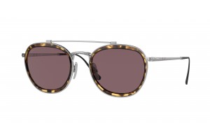 PERSOL PO5008ST 8014AF Silver Dark Violet Polarized + AR napszemüveg