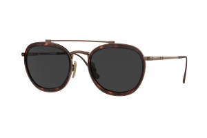 PERSOL PO5008ST 801648 Brown Polarized Black + AR napszemüveg