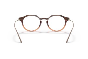 PRADA PR 12YS 13B05R Moro Amber Photo Clear Brown