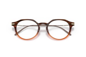 PRADA PR 12YS 13B05R Moro Amber Photo Clear Brown