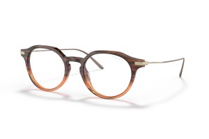 PRADA PR 12YS 13B05R Moro Amber Photo Clear Brown